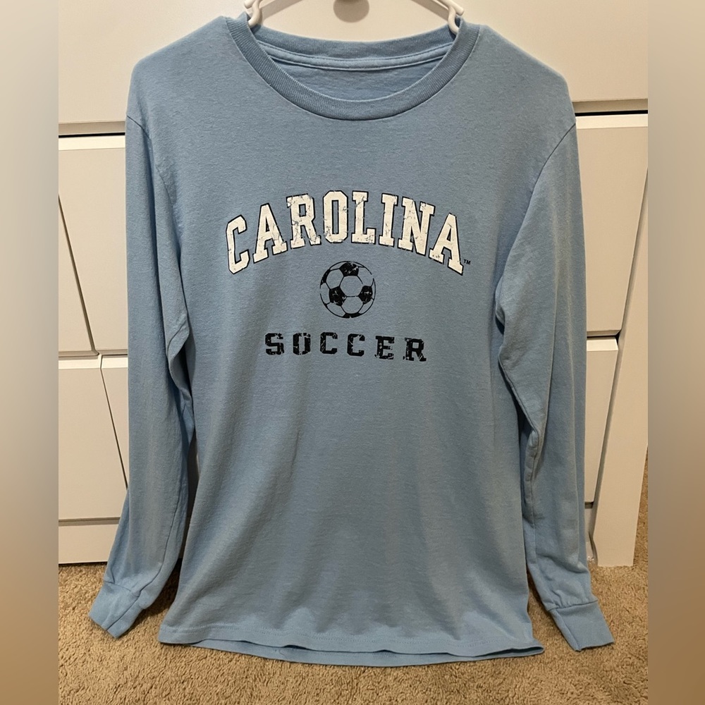 Brand new Carolina soccer long sleeve